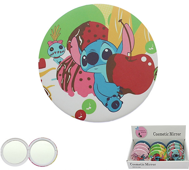 Novelty Compact Mirror 12 pcs per display box (1402) .68 each