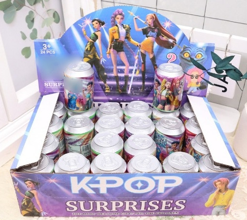 2.5" Novelty Stickers & Figurine Mystery Pack 24 pcs per display box (2020) .75 each