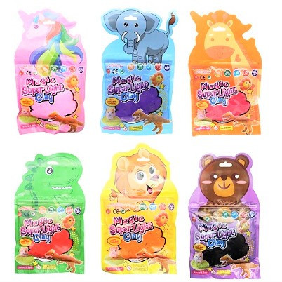 Animal Theme Package Super Light Modeling Clay Asst Colors .75 each
