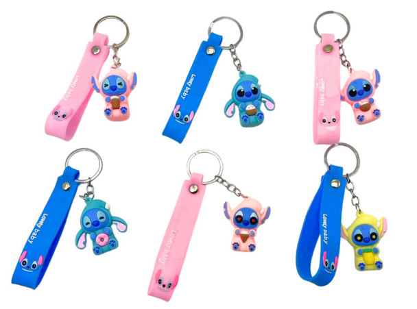 3 in 1 Strap Asst Novelty Keychain (10177) .68 each