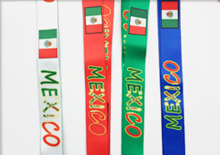 38" Mexico Lanyards w/ Key Holder & Clip 12 per pk  .68 each