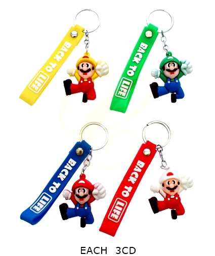 Novelty 3 in 1 Strap Keychain (0435) .68 each