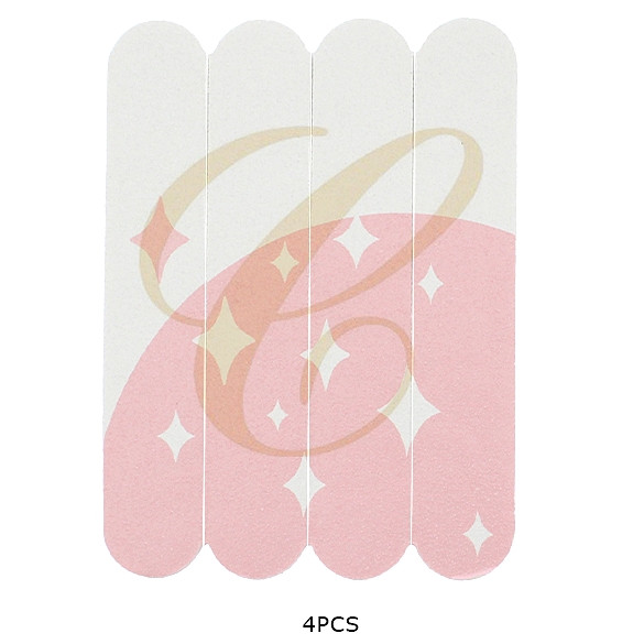 4 Pc Set Star Theme DBL Sided Nail File .68 per set 