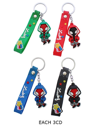 Novelty 3 in 1 Strap Keychain (0676) .68 each