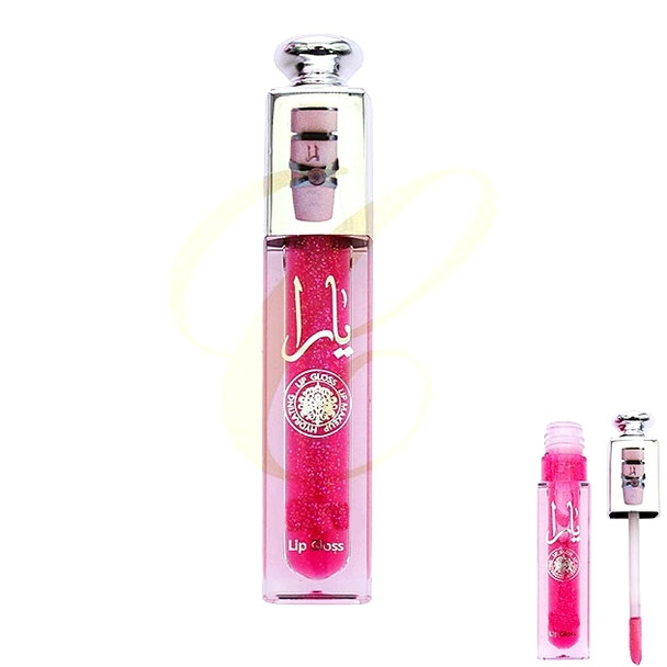 Shiny Silver Cap Lip Gloss 24 pcs per display .81 each