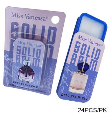 Solid Balm Perfume 24 pcs per display box .75 each