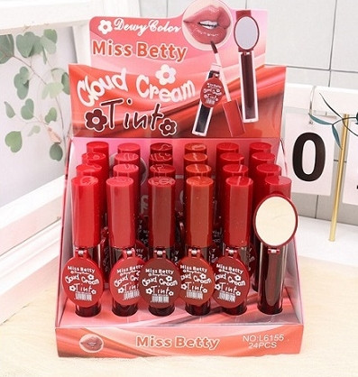 Cloud Cream Lip Tint w/ Mirror Casing 24 pcs per display box .75 each