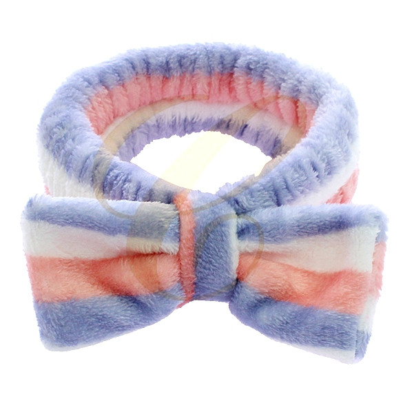 SPA/BEACH Stripe Stretch Asst Color Headband .68 each
