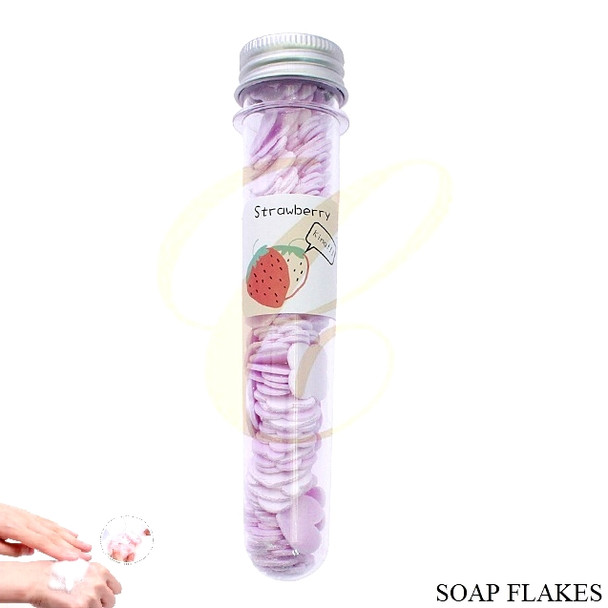 Portable Scented Fruit Petal Hand Soap Flakes 24 pcs per display box .75 each