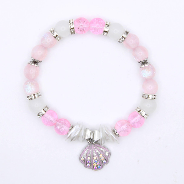 Mermaid Shell Charm Bracelet .70 each