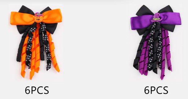 2.6" Halloween Boutique Hair Bow .70 each