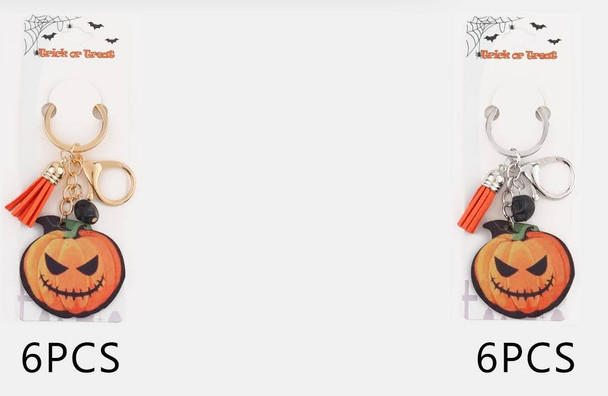 Halloween Pumpkin Tassel Keychain .70 each