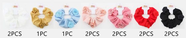 Rose Scrunchie .70 each