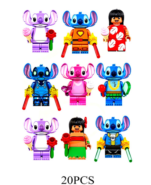 Mini Brick Figure Set Mystery Packs 20 pcs pk (2762) .45 each