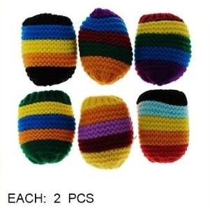 2.6" Crochet Footbag Mixed Designs 12 pcs per display box $1.50 each