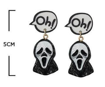 2" Assorted Halloween Dangling Earrings .70 each pair