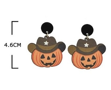 1.8" Assorted Halloween Dangling Earrings .70 each pair