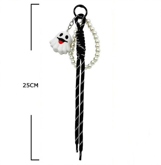 9.8" Halloween Tassel Charm Keychain .70 each