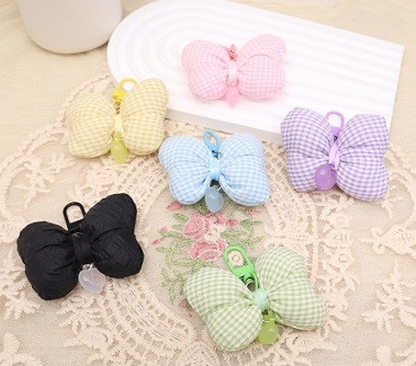 Cute Plush Keychain w/ Heart Clasp .70 each