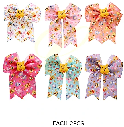 5.9" Novelty Bow Hair Clip .70 each