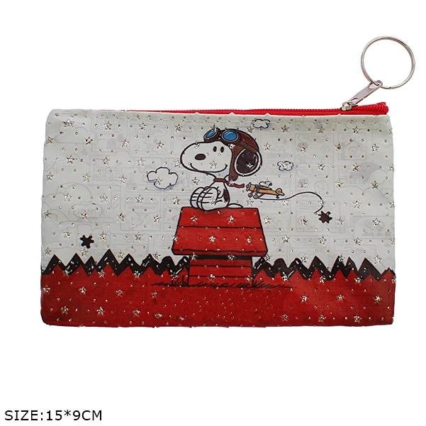 5.9" Novelty Zippered Pouch .70 each