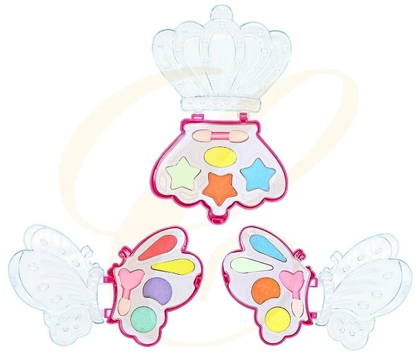 Children's Princess Crown & Butterfly Play Makeup Set 24 pcs per display box .75 each