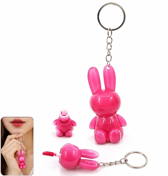 Bunny Lip Tint Keychain 24 pcs per display .81 each