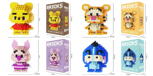 DIY 4 Style Mixed Novelty Set 12 per display box .75 each