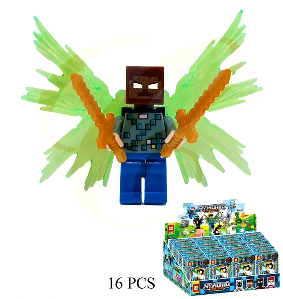 DIY 8 Style Mixed Figurine Sets 16 per display box .75 each