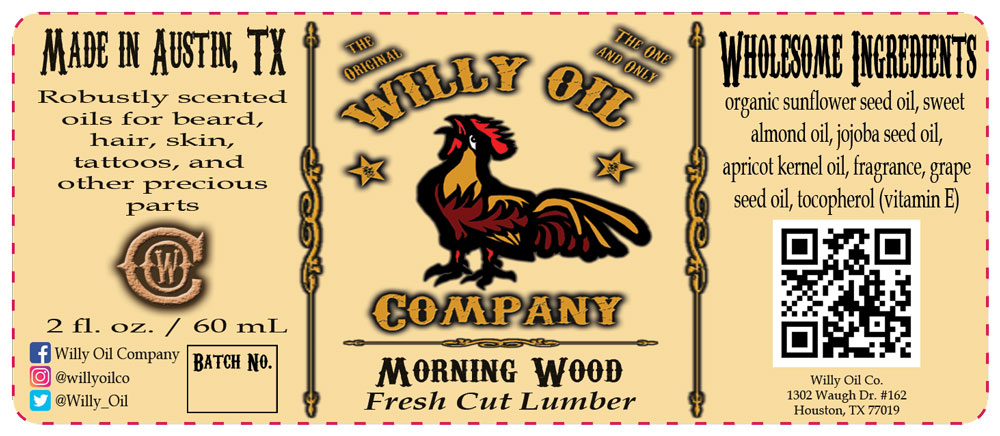 Woodshop / Freshly cut lumber Beard Oil