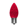 LED C9 Bulb - Ruby Red