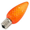 LED C9 Bulb - Orange