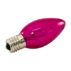 C9 twinkle bulb - pink