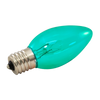 C9 twinkle bulb - teal