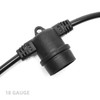 18 gauge string light socket