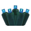 Benchmark Polka Dot 5mm LED Mini Lights - Blue