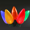 C9 LED Mini Lights, Multi Color Smooth Opaque