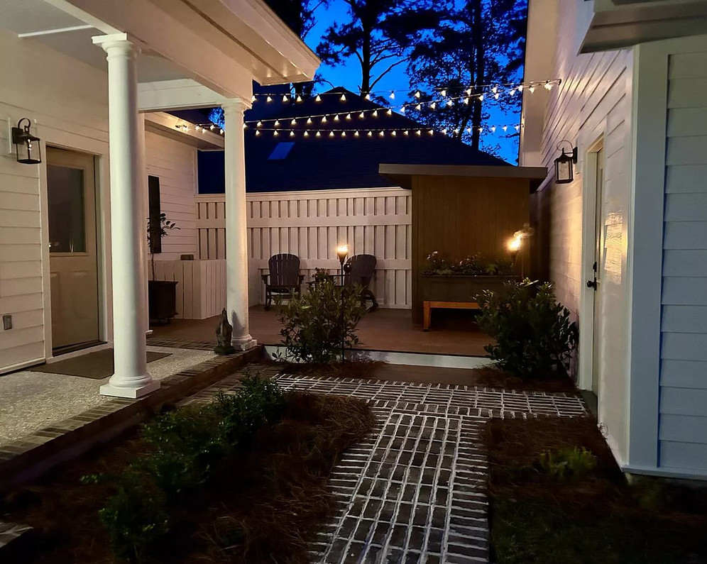 Bright Idea for a Private Patio