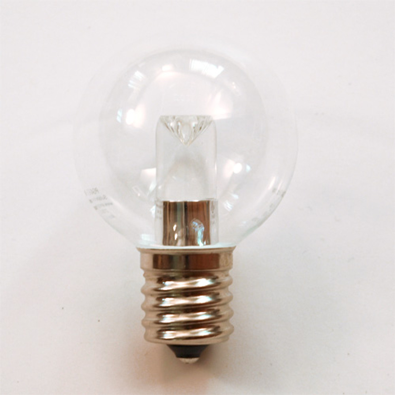 LED String Light, 100' White C9, G40 Professional Warm White Bulb