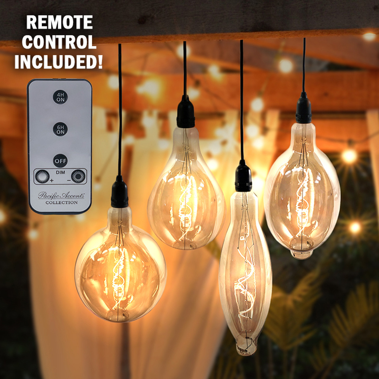 Christmas lights 200 LED warm white amber remote control outdoor