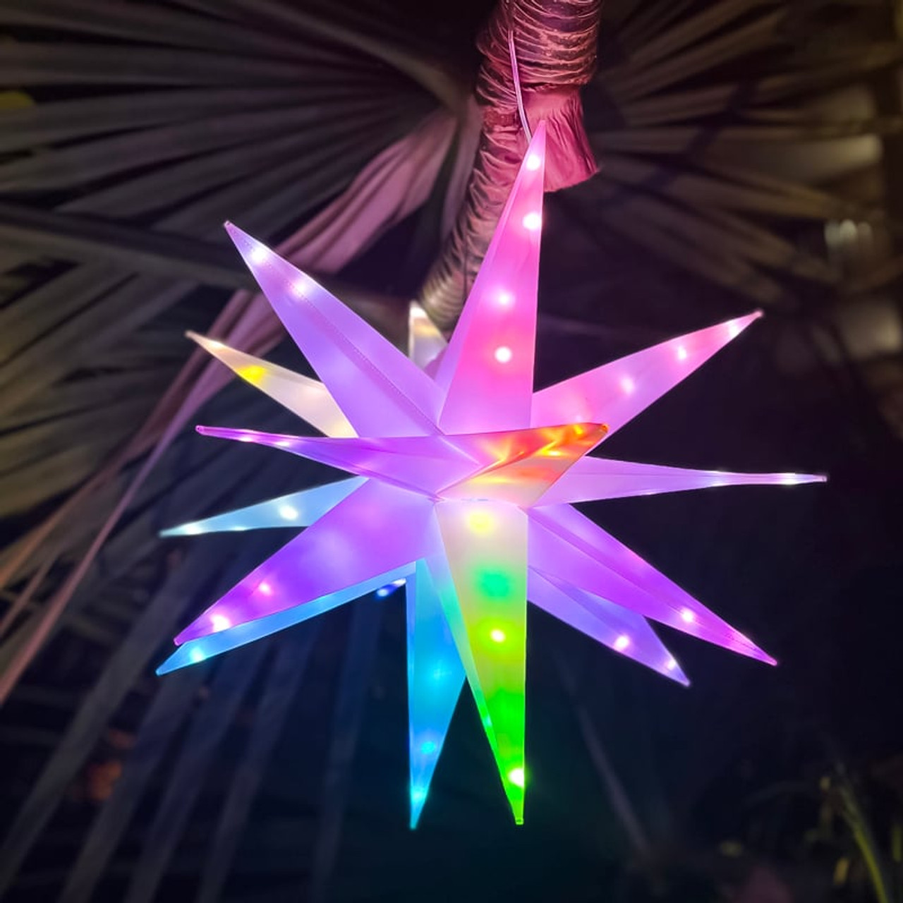 Outdoor shop led star