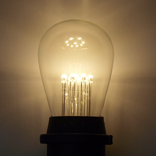 LED S14 Premium Bulb (9 LEDs) - Warm White | LED Replacement Bulbs