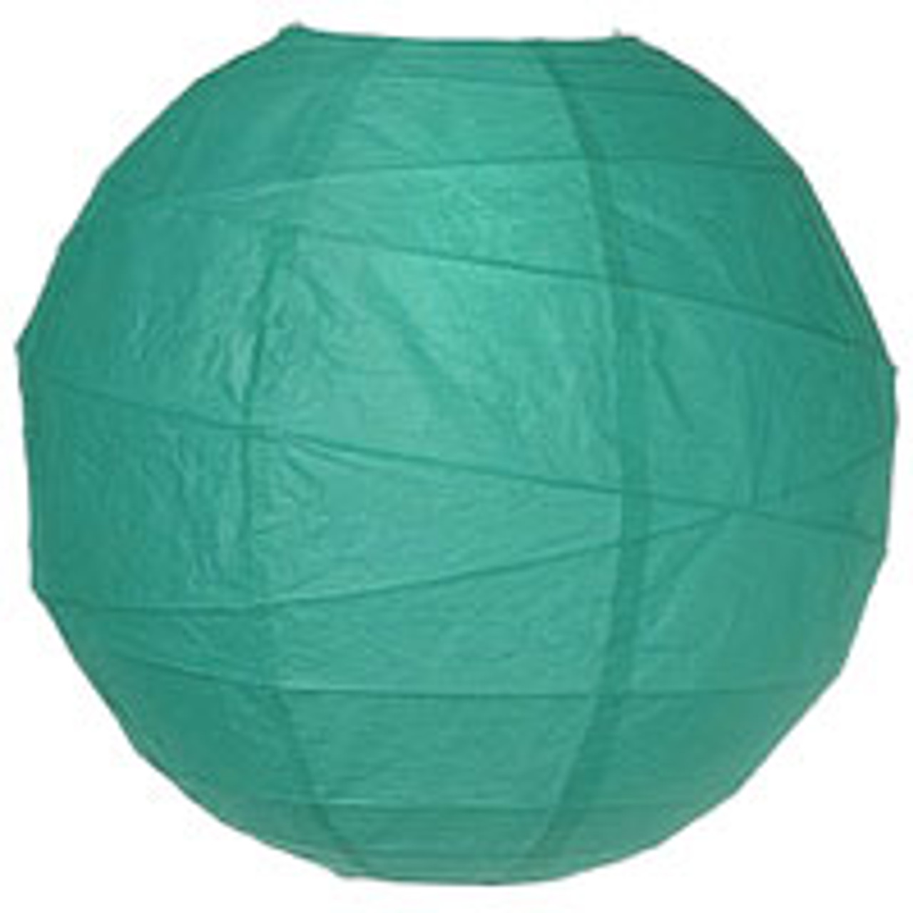 Blue and green paper shop lanterns