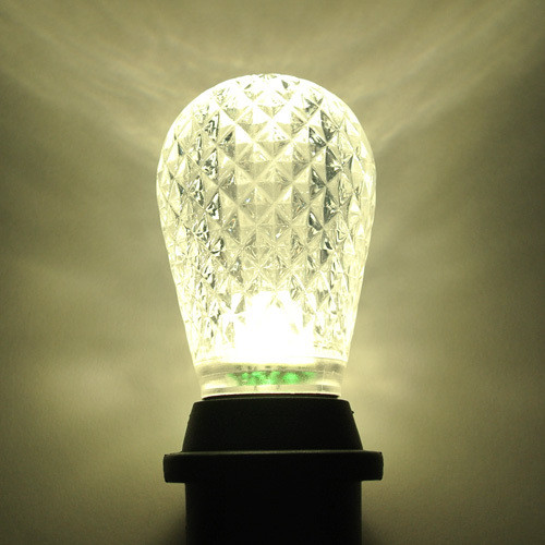 Sival LEDGS14WW S14 LED Bulb - 0.7W (11W Equivalent) E27 Base - Warm White 2900K - String Light Replacement