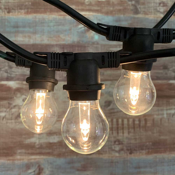 48' Commercial String Light with LED A15 Professional Plastic Bulbs 48' Commercial String Light with LED A15 Professional Plastic Bulbs