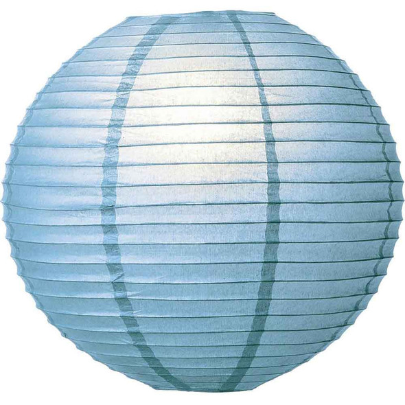 Wedgwood Blue Paper Lantern 12 in.