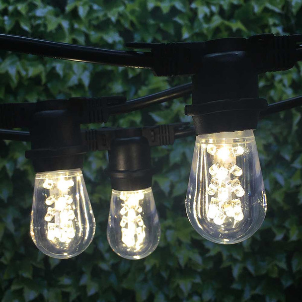 LED Outdoor String Lights & LED S14 Premium Bulbs