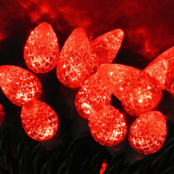 C6 LED Mini Lights - Red