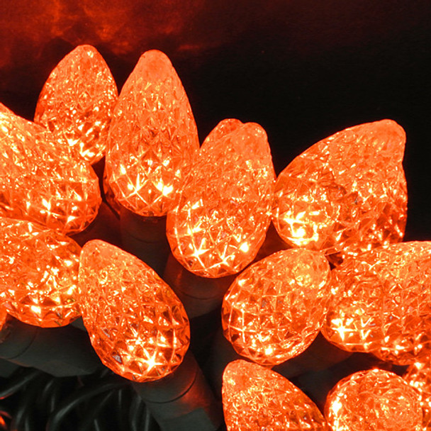 C6 LED Mini Lights - Orange