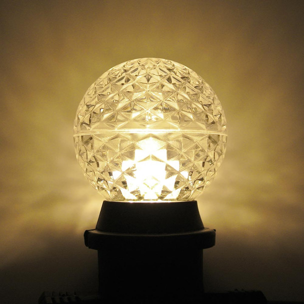 LED G50 Bulb, warm white